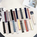 Dual Hook and Loop Nylon Watch Band, For Apple Watch Ultra 49mm, For Apple Watch Series 8 41mm, For Apple Watch Series 8 45mm, For Apple Watch SE 2022 40mm, For Apple Watch SE 2022 44mm