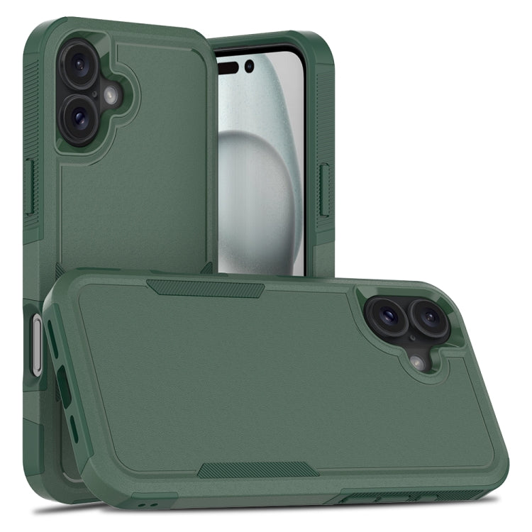 2 in 1 PC + TPU Phone Case, For iPhone 17e / 16e, For iPhone 17 Pro Max, For iPhone 17 Pro, For iPhone 17, For iPhone Air, For iPhone 16 Pro Max, For iPhone 16 Pro, For iPhone 16 Plus