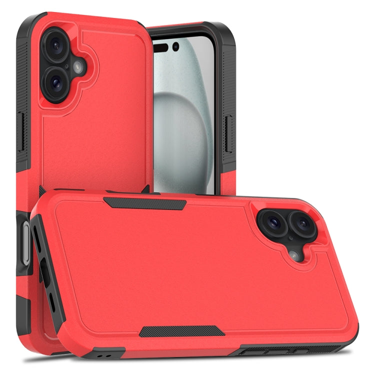 2 in 1 PC + TPU Phone Case, For iPhone 17e / 16e, For iPhone 17 Pro Max, For iPhone 17 Pro, For iPhone 17, For iPhone Air, For iPhone 16 Pro Max, For iPhone 16 Pro, For iPhone 16 Plus