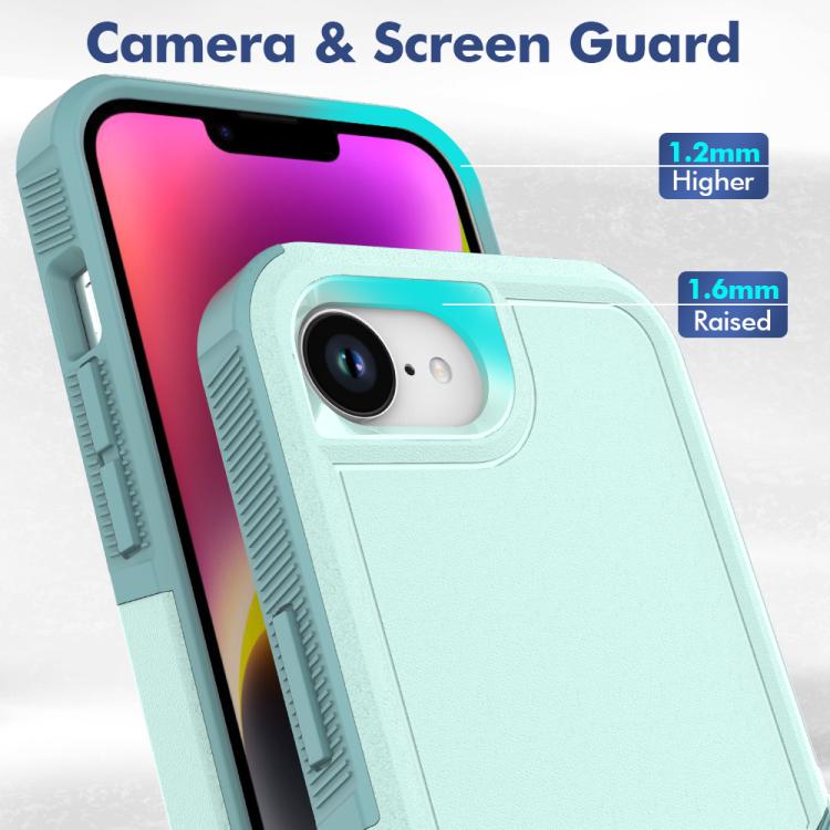 2 in 1 PC + TPU Phone Case, For iPhone 17e / 16e, For iPhone 17 Pro Max, For iPhone 17 Pro, For iPhone 17, For iPhone Air, For iPhone 16 Pro Max, For iPhone 16 Pro, For iPhone 16 Plus