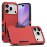 2 in 1 PC + TPU Phone Case, For iPhone 17e / 16e, For iPhone 17 Pro Max, For iPhone 17 Pro, For iPhone 17, For iPhone Air, For iPhone 16 Pro Max, For iPhone 16 Pro, For iPhone 16 Plus