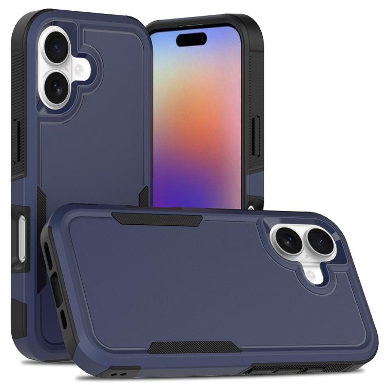 2 in 1 PC + TPU Phone Case, For iPhone 17e / 16e, For iPhone 17 Pro Max, For iPhone 17 Pro, For iPhone 17, For iPhone Air, For iPhone 16 Pro Max, For iPhone 16 Pro, For iPhone 16 Plus