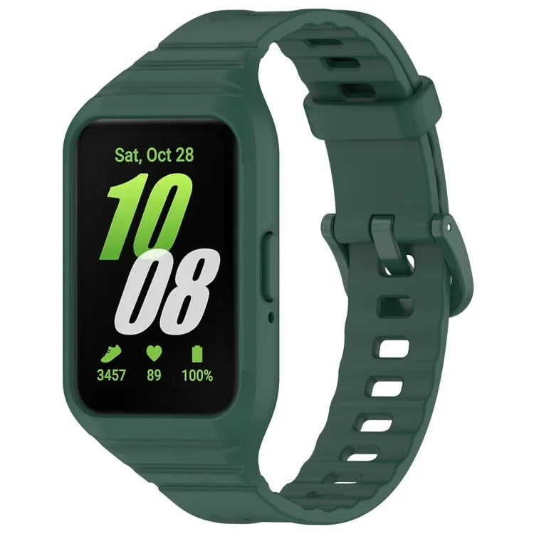 Solid Color Integrated TPU Watch Band, For Samsung Galaxy Fit 3