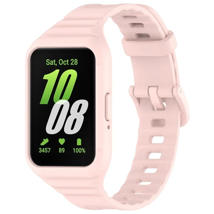 Solid Color Integrated TPU Watch Band, For Samsung Galaxy Fit 3