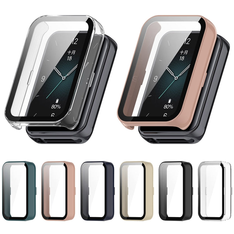 PC + Tempered Film Integrated Watch Protective Case, For Honor Band 9
