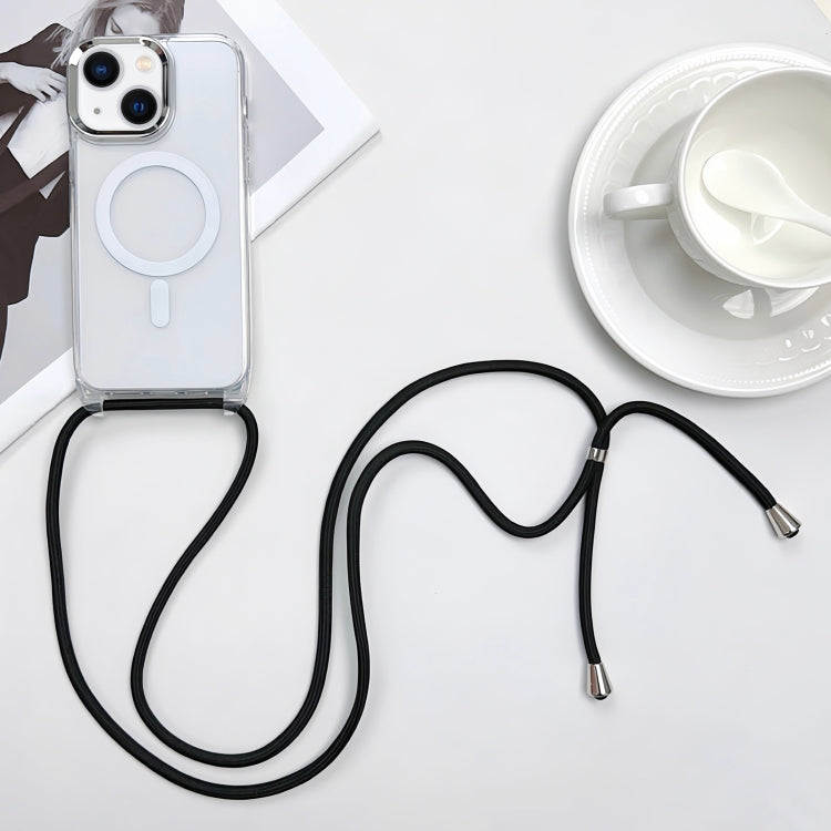 MagSafe Magnetic PC + TPU Phone Case with Lanyard, For iPhone 14 Pro Max, For iPhone 13 Pro Max, For iPhone 13 Pro, For iPhone 13