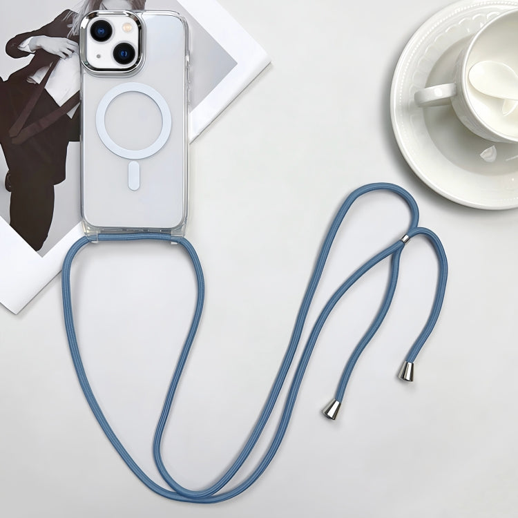MagSafe Magnetic PC + TPU Phone Case with Lanyard, For iPhone 14 Pro Max, For iPhone 13 Pro Max, For iPhone 13 Pro, For iPhone 13