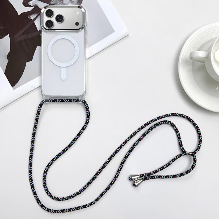 MagSafe Magnetic PC + TPU Phone Case with Lanyard, For iPhone 17e / 16e, For iPhone 17 Pro Max, For iPhone 17 Pro, For iPhone 17