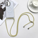 MagSafe Magnetic PC + TPU Phone Case with Lanyard, For iPhone 17e / 16e, For iPhone 17 Pro Max, For iPhone 17 Pro, For iPhone 17