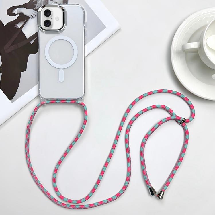 MagSafe Magnetic PC + TPU Phone Case with Lanyard, For iPhone 17e / 16e, For iPhone 17 Pro Max, For iPhone 17 Pro, For iPhone 17
