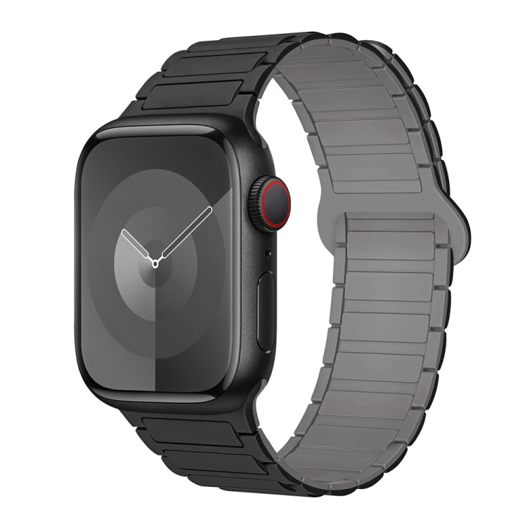 I-Shaped Magnetic Silicone Watch Band, For Apple Watch SE 2023 44mm, For Apple Watch SE 2023 40mm, For Apple Watch Ultra 2 49mm