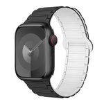 I-Shaped Magnetic Silicone Watch Band, For Apple Watch Series 9 45mm, For Apple Watch Series 9 41mm, For Apple Watch Ultra 49mm