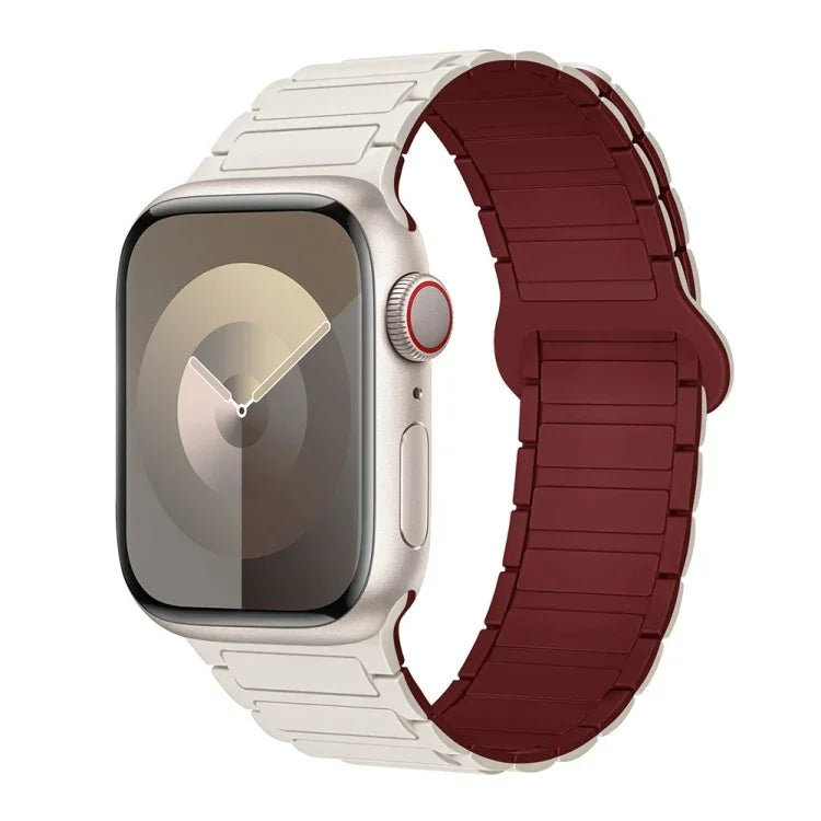 I-Shaped Magnetic Silicone Watch Band