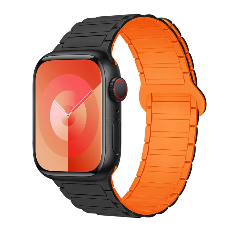 I-Shaped Magnetic Silicone Watch Band, For Apple Watch Series 9 45mm, For Apple Watch Series 9 41mm, For Apple Watch Ultra 49mm