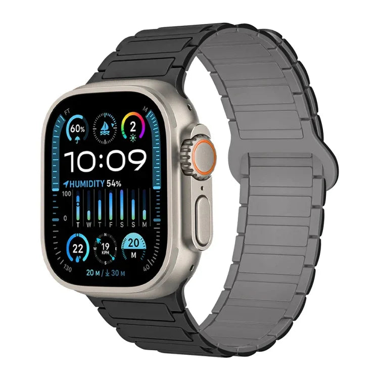 I-Shaped Magnetic Silicone Watch Band