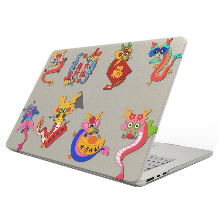UV Printed Pattern Laptop Frosted Protective Case, For MacBook Pro 16.2 A2991 / A2780 / A2485, For MacBook Air 13.3 A1932 / A2179 / A2337