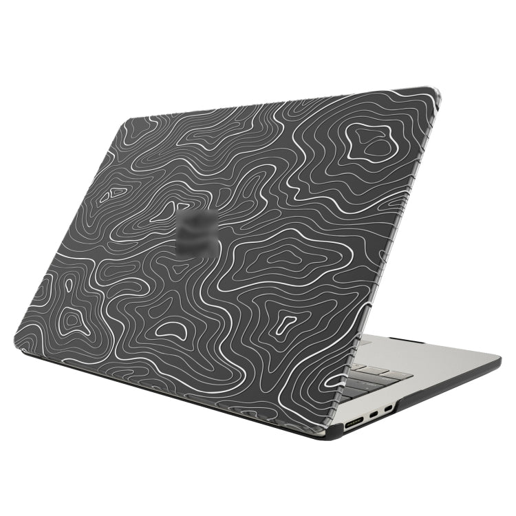 UV Printed Pattern Laptop Frosted Protective Case, For MacBook Pro 14.2 A2992/A2918/A2779/A2442, For MacBook Air 15 M2 A2941 / M3 A3114