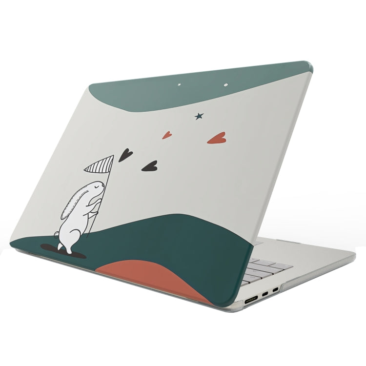 UV Printed Pattern Laptop Frosted Protective Case, For MacBook Pro 13.3 Retina A1425 / A1502, For MacBook Pro 15.4 Retina A1398