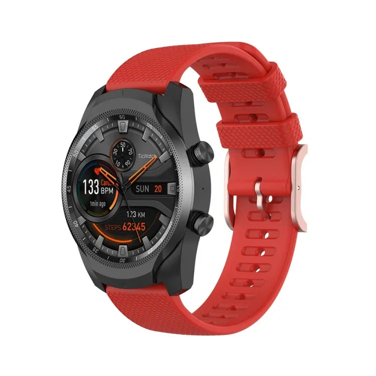 22mm Dot Texture Wrist Strap, For Polar Grit X / Vantage M, For Ticwatch Pro 2020 / Ticwatch GTX, For Samsung Galaxy Watch3 45mm / Galaxy Watch 46mm