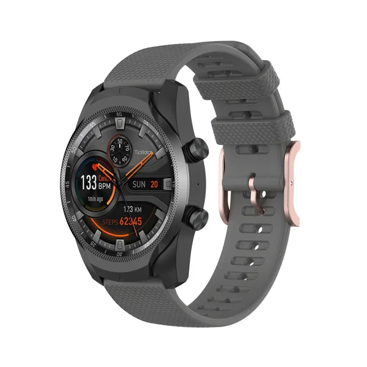 22mm Dot Texture Wrist Strap, For Polar Grit X / Vantage M, For Ticwatch Pro 2020 / Ticwatch GTX, For Samsung Galaxy Watch3 45mm / Galaxy Watch 46mm