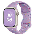 Hole Style Butterfly Buckle Camouflage Silicone Watch Band, For Apple Watch Series 2 42mm, For Apple Watch Series 2 38mm, For Apple Watch 42mm, For Apple Watch 38mm