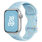 Hole Style Butterfly Buckle Camouflage Silicone Watch Band, For Apple Watch Series 2 42mm, For Apple Watch Series 2 38mm, For Apple Watch 42mm, For Apple Watch 38mm