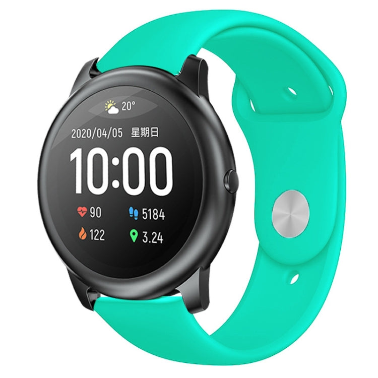 Silicone Reverse Buckle Replacement Wrist Strap, For Xiaomi Haylou Solar