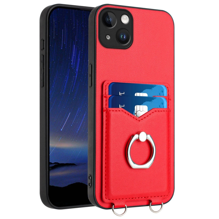 R20 Ring Card Holder Phone Case, For iPhone 17 Pro Max, For iPhone 17 Pro, For iPhone 17, For iPhone Air, For iPhone 15 Pro Max, For iPhone 15 Pro, For iPhone 15 Plus, For iPhone 15