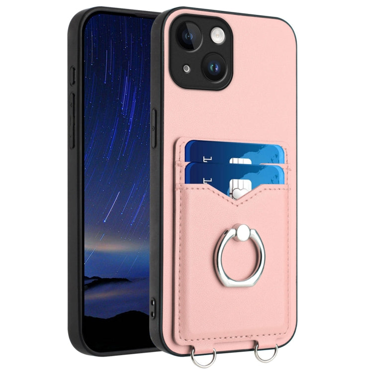 R20 Ring Card Holder Phone Case, For iPhone 17 Pro Max, For iPhone 17 Pro, For iPhone 17, For iPhone Air, For iPhone 15 Pro Max, For iPhone 15 Pro, For iPhone 15 Plus, For iPhone 15