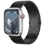 Magnetic Buckle Titanium Alloy Watch Band, For Apple Watch SE 2023 44mm, For Apple Watch Ultra 2 49mm, For Apple Watch Series 9 45mm, For Apple Watch Ultra 49mm, For Apple Watch Series 8 45mm, For Apple Watch SE 2022 44mm, For Apple Watch Series 7 45mm...