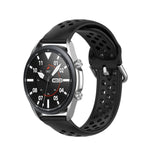 Silicone Sports Solid Color Strap, Size: Free Size 22mm, For Galaxy Watch 3 45mm