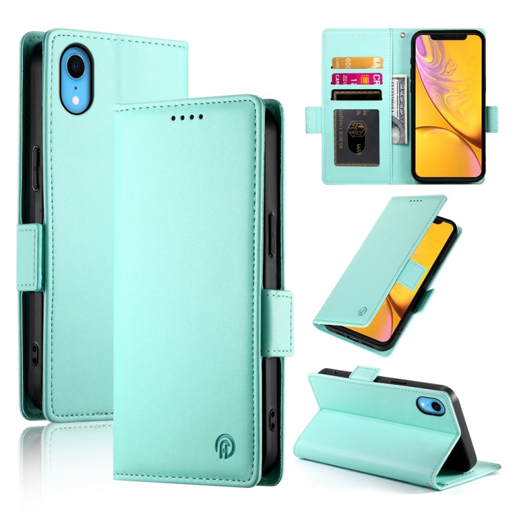 Side Buckle Magnetic Frosted Leather Phone Case, For iPhone 12 mini, For iPhone 11 Pro Max, For iPhone 11, For iPhone 11 Pro, For iPhone X / XS, For iPhone XR