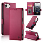 Side Buckle Magnetic Frosted Leather Phone Case, For iPhone 17e / 16e, For iPhone 17 Pro Max, For iPhone 17 Pro, For iPhone 17, For iPhone Air, For iPhone 16 Pro Max