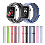 Nylon Loop Watchband, For Apple Watch Series 8&7 41mm / SE 2&6&SE&5&4 40mm / 3&2&1 38mm, For Apple Watch Ultra 49mm / Series 8&7 45mm / SE 2&6&SE&5&4 44mm / 3&2&1 42mm