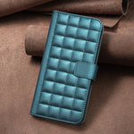 Square Texture Leather Phone Case, For iPhone 17e / 16e, For iPhone 17 Pro Max, For iPhone 16 Pro Max, For iPhone 16 Pro, For iPhone 16 Plus, For iPhone 16, For iPhone 15 Pro Max, For iPhone 15 Pro