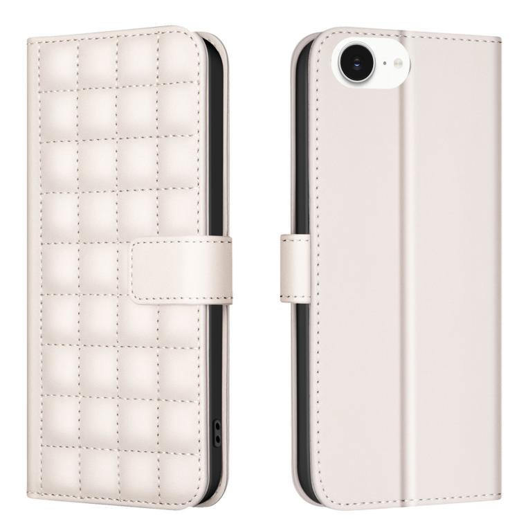 Square Texture Leather Phone Case, For iPhone 18 Pro Max/17 Pro Max, For iPhone 17e / 16e, For iPhone 16 Pro Max, For iPhone 16 Pro, For iPhone 16 Plus, For iPhone 16, For iPhone 15 Pro Max, For iPhone 15 Pro