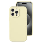 Precise Hole Liquid Silicone Jelly Color Full Coverage Phone Case, For iPhone 15 Pro Max