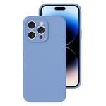 Precise Hole Liquid Silicone Jelly Color Full Coverage Phone Case, For iPhone 14 Pro