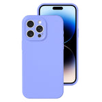 Precise Hole Liquid Silicone Jelly Color Full Coverage Phone Case, For iPhone 14 Pro