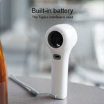 N606 Pro HD Digital Display Mini Handheld Fan