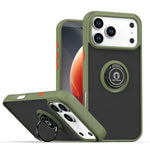 Q Shadow 1 Series TPU + PC Phone Case with Ring, For iPhone 17e / 16e, For iPhone 17 Pro Max, For iPhone 17 Pro, For iPhone 17, For iPhone Air, For iPhone 16 Pro Max