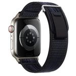 Dual-Section Loop Nylon Watch Band, For Apple Watch SE 2023 44mm, For Apple Watch SE 2023 40mm