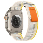Dual-Section Loop Nylon Watch Band, For Apple Watch Ultra 2 49mm, For Apple Watch Series 9 45mm