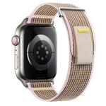 Dual-Section Loop Nylon Watch Band, For Apple Watch SE 2022 40mm, For Apple Watch SE 2022 44mm