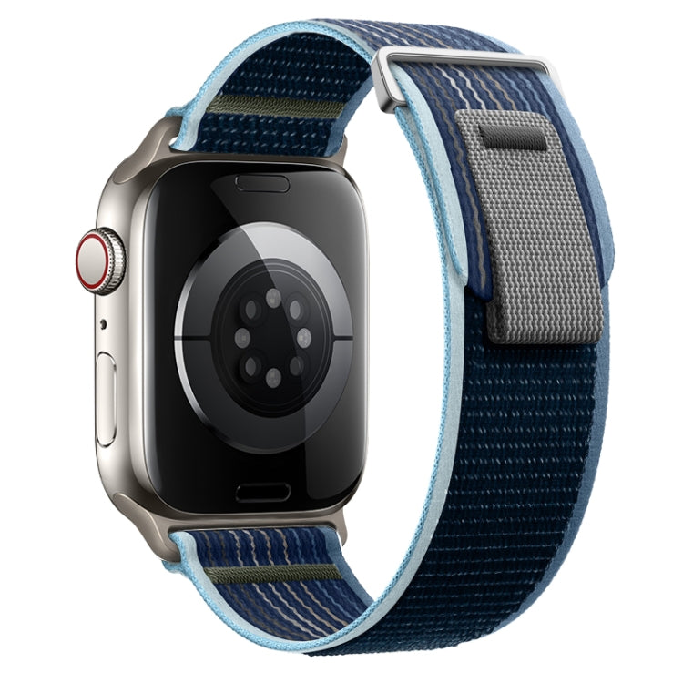 Dual-Section Loop Nylon Watch Band, For Apple Watch SE 2022 40mm, For Apple Watch SE 2022 44mm