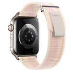 Dual-Section Loop Nylon Watch Band, For Apple Watch SE 2022 40mm, For Apple Watch SE 2022 44mm