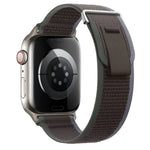Dual-Section Loop Nylon Watch Band, For Apple Watch SE 40mm, For Apple Watch SE 44mm