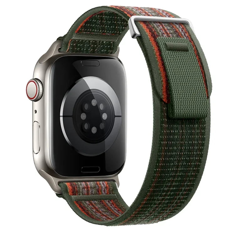 Dual-Section Loop Nylon Watch Band, For Apple Watch Series 5 44mm, For Apple Watch Series 5 40mm