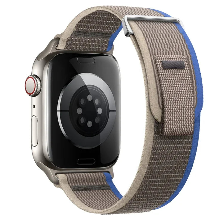 Dual-Section Loop Nylon Watch Band, For Apple Watch Series 5 44mm, For Apple Watch Series 5 40mm