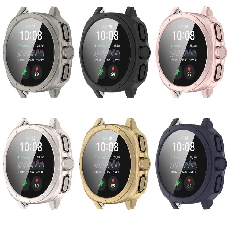 PC + Tempered Film Integrated Watch Protective Case, For Sansung Galaxy Watch 7 44mm